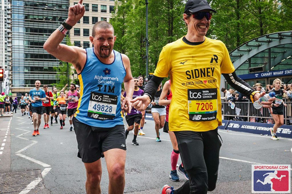 London Marathon 2024 Tim Ferguson